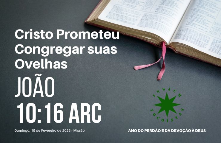 Cristo Prometeu Congregar Suas Ovelhas